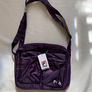 BRAND NEW FILA purple crossbody bag